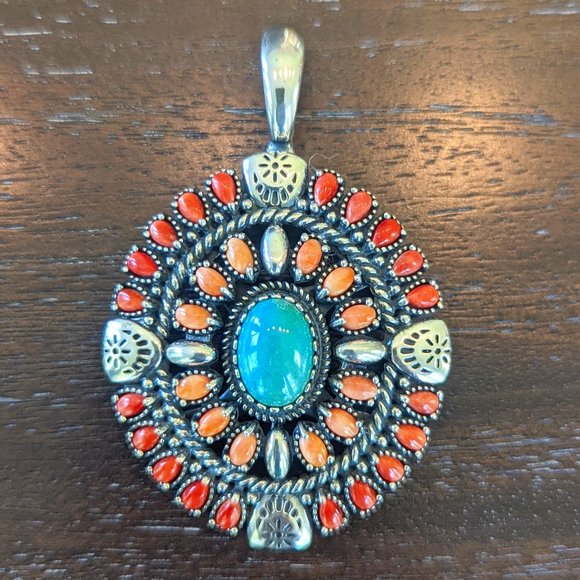 American West Jewelry - American West Earth Spirit Multi Gemstone Cluster Enhancer